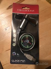 Ubs clock fan