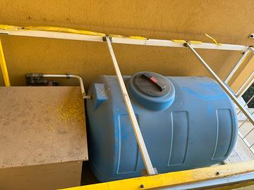 Serbatoio acqua 500 L + pompa autoclave Sterwins