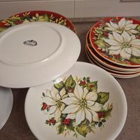 Servizio piatti natale 