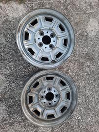 Cerchioni Cromodora Fiat 124 spider epoca