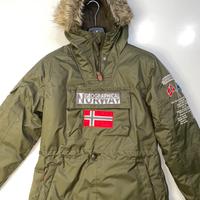 Piumino con cappuccio donna