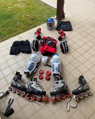 Attrezzatura da Hockey inline