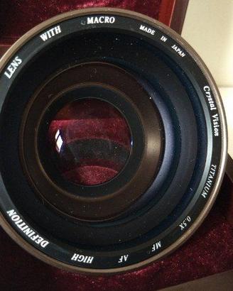 Lente convertitore Crystal Vision DSLR PRO Wide