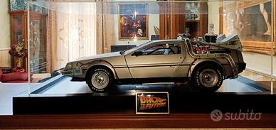 ritorno al futuro DeLorean  modello,teca + omaggio