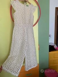 Vestito pizzo benetton