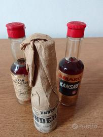 Mini bottiglie vintage