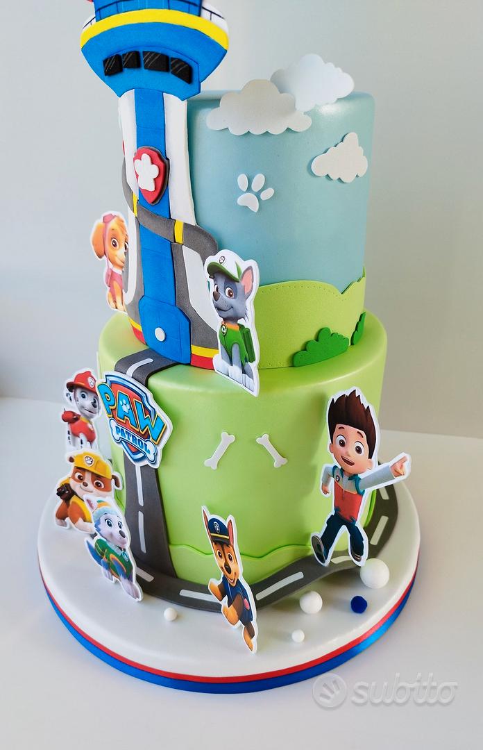 Paw Patrol – Torta Scenografica NON Luminosa media