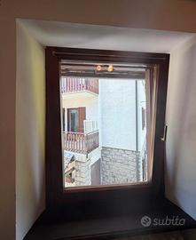 Finestre in legno con vetro termico