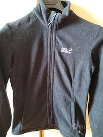 Jack wolfskin felpa donna pile ottime