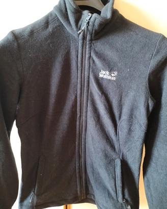 Jack wolfskin felpa donna pile ottime
