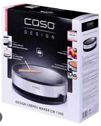 Caso Design Crepes Maker 33cm - 1300W