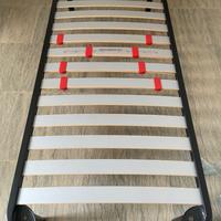 Rete e materasso per letto singolo