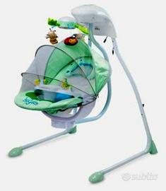 Sdraietta Altalena Dondolo 3in1 elettrico Nuovo 