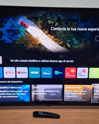 TV LG QNED 55", 4K, 120 HZ