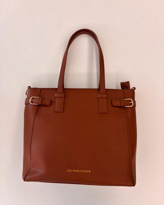 Borsa Tote Trut Trussardi Marrone