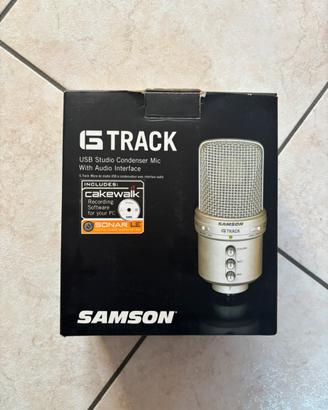 Microfono a condensatore Samson G-Track