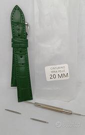 Cinturino vera pelle per orologi Rolex Cartier 
