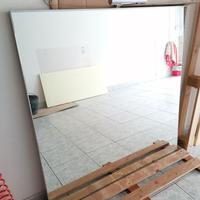 Specchio bagno 110x110 con faretto