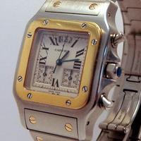 Cartier Santos Galbè Chronoreflex