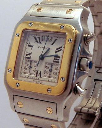 Cartier Santos Galbè Chronoreflex