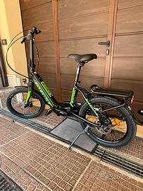 N.2 biciclette elettriche Atala pieghevoli in alum