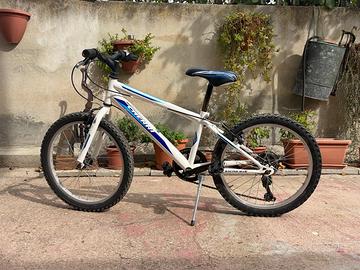 Mountain Bike Racing Mtb bambino/a bianco blu