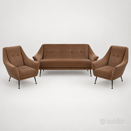 Divano vintage anni ’50/’60 stile Gigi Radice 