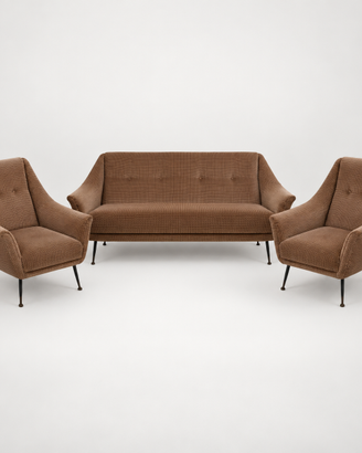 Divano vintage anni ’50/’60 stile Gigi Radice 