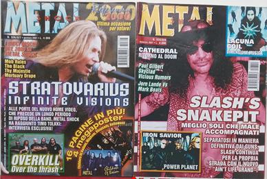 Metal Shock 9 Numeri anno 2001 anche separati