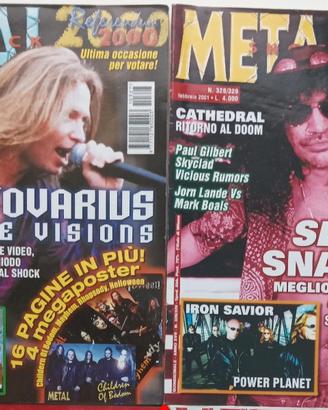 Metal Shock 9 Numeri anno 2001 anche separati