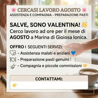 Lavoro ad ore - Agosto