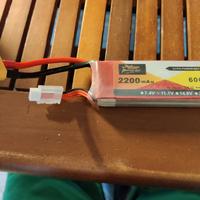 Batteria lipo 3s 2200mAh 60 c