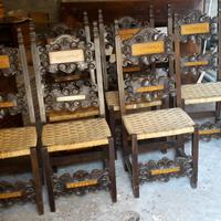 Sedie castellane, primi '900