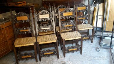 Sedie castellane, primi '900