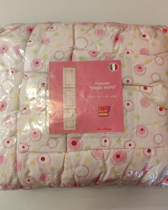 Paracolpi Bassetti Love per lettino con sbarre 