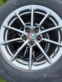 Cerchi e gomme alfa romeo stelvio/giulia/giulietta