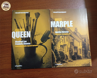 2 Libri Gialli d'Autore: A. Christie & E. Queen