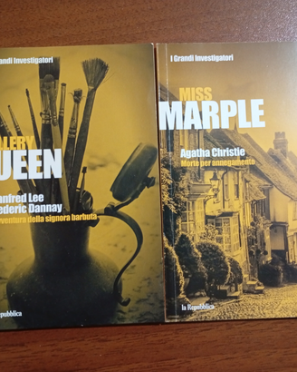 2 Libri Gialli d'Autore: A. Christie & E. Queen