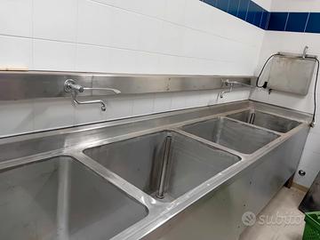 vasche in acciaio inox 