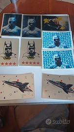 batman stiker 1989 con velina 53 figurine perfette