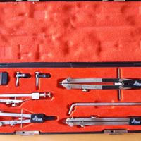 set compassi scuola per disegno tecnico 