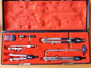 set compassi scuola per disegno tecnico 