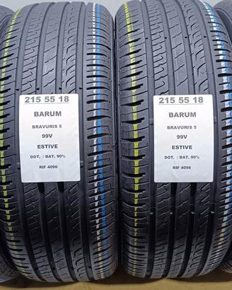4 GOMME 215 55 18 BARUM RIF4096