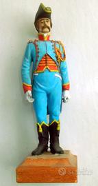 Grande soldatino di piombo dipinto a mano