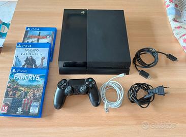 PlayStation 4 con giochi