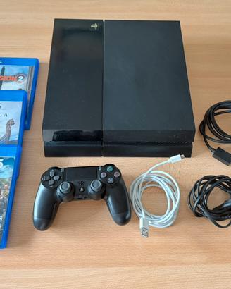 PlayStation 4 con giochi