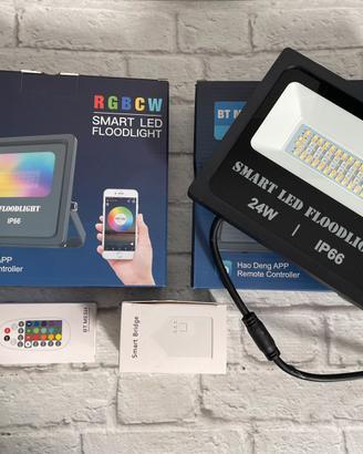 Faretti led da giardino o da interni WI-FI