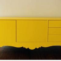 mobile credenza ikea giallo