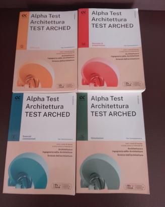 libri alfa test architettura 