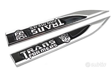 Logo TRANSFORMERS Autobot adesivo o magnetico late